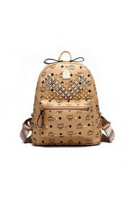 Women PU Duffel Backpack