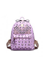 Women PU Duffel Backpack