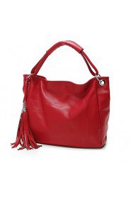 Women PU Shopper Tote Blue / Red / Black / Khaki