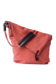 Women Canvas Saddle Shoulder Bag / Tote / Storage Bag Beige / Pink / Blue / Orange / Gray shopping bag