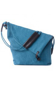 Women Canvas Saddle Shoulder Bag / Tote / Storage Bag Beige / Pink / Blue / Orange / Gray shopping bag