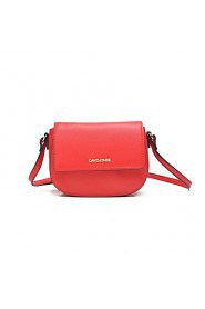 Women PU / leatherette Saddle Shoulder Bag / Satchel / Cross Body Bag Black/ Beige/More Color