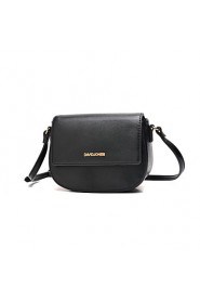 Women PU / leatherette Saddle Shoulder Bag / Satchel / Cross Body Bag Black/ Beige/More Color