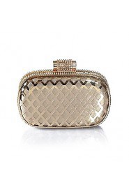 Metal And Leatherette Wedding/Special Occasion Clutches/Evening Handbags(More Colors)