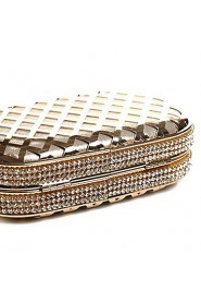 Metal And Leatherette Wedding/Special Occasion Clutches/Evening Handbags(More Colors)