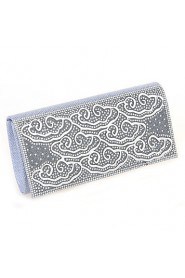 Women Glitter Minaudiere Clutch / Evening Bag / Wristlet Gold / Silver / Black