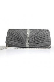 Handbag Satin/Silk Evening Handbags/Clutches/Cross Body Bags/Mini Bags/Wallets & Accessories With Crystal/ Rhinestone