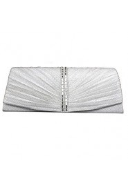 Handbag Satin/Silk Evening Handbags/Clutches/Cross Body Bags/Mini Bags/Wallets & Accessories With Crystal/ Rhinestone