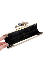 Women's Handmade High grade Metagems refers to buckle Party/Evening Bag