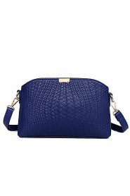 Women PU Saddle Shoulder Bag / Satchel White / Blue / Red / Black