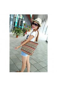 Women's Vintage Pattern Zipper Casual Tote (More Colors)