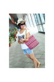 Women's Vintage Pattern Zipper Casual Tote (More Colors)