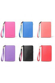 Women's Genuine Leather Short Wallets Wristlets Coin Case Purse For iphone 4/5 /6