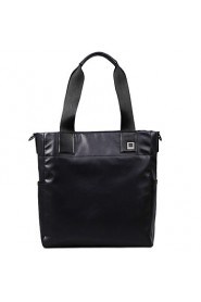 Men Briefcase Top Grade Genuine Leather and Oxford Business Handbag Vintage First Layer Cowhide Tote Bag