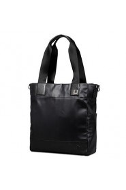 Men Briefcase Top Grade Genuine Leather and Oxford Business Handbag Vintage First Layer Cowhide Tote Bag