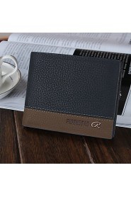 Hot New Designer Brand Business Black Leather Men Wallets Short Purse Card Holder Fashion Carteira