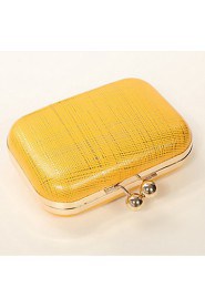 Women's Candy Color Chain Clutch