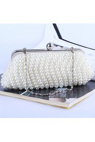 Women Pearl dinner bag set auger hand bag