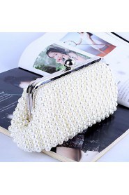 Women Pearl dinner bag set auger hand bag