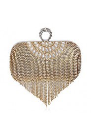 Women Tassel Diamonds Evening Bag