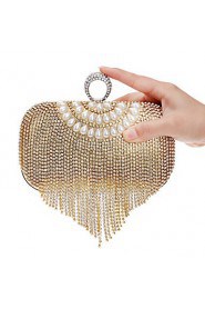 Women Tassel Diamonds Evening Bag