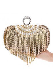 Women Tassel Diamonds Evening Bag