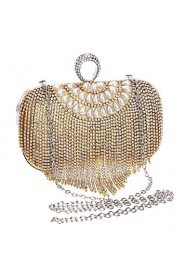 Women Tassel Diamonds Evening Bag