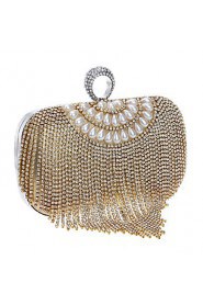 Women Tassel Diamonds Evening Bag