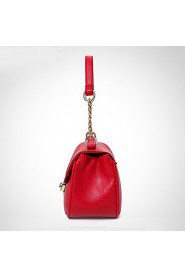 Women PU Saddle Shoulder Bag / Satchel White / Blue / Red / Black