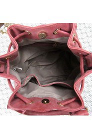 PU Leather Womens Shoulder Bags Top Handle Handbag Tote Purse Bag