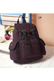 Women's Fashion Style Canvas Backpack