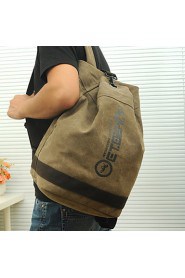 Men Women Canvas Backpack School Laptop Bag