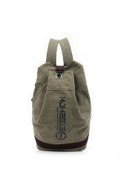 Men Women Canvas Backpack School Laptop Bag