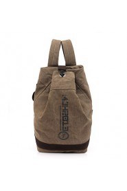 Men Women Canvas Backpack School Laptop Bag