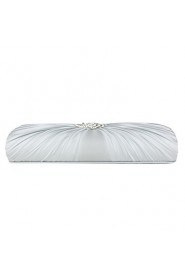 Fashion Imitation Silk With Rhinestones Evening Handbags/ Clutches(More Colors)