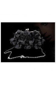 Flower Design Satin And Silk Clutchs/Evening Handbags(More Colors)