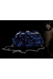 Flower Design Satin And Silk Clutchs/Evening Handbags(More Colors)