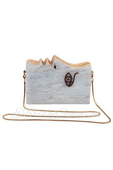 Women's The Side Face Evening Bag