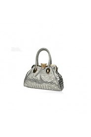 Women Formal / Sports / Casual / Outdoor / Office & Career / Shopping PU Shoulder Bag Gold / Silver