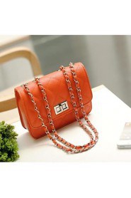 Fashion Check Pattern Chain Shoulder Bag