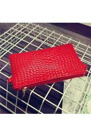 Women PU Sling Bag Shoulder Bag Blue / Red / Black