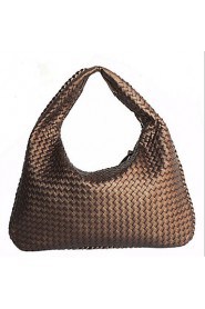 Women Outdoor PU Tote Gold / Silver / Black