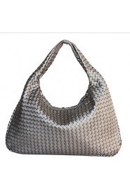 Women Outdoor PU Tote Gold / Silver / Black