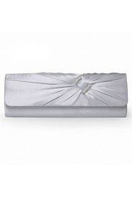 Silk With Crystal/ Rhinestone Evening Clutches More Colors Available