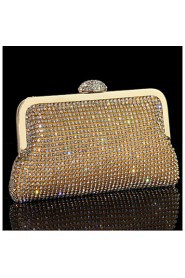 Women Other Leather Type Minaudiere Clutch / Evening Bag Gold / Silver / Black