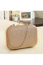 Leatherette Wedding / Special Occasion Clutches / Evening Handbags with Metal (More Colors)