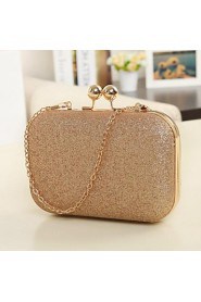 Leatherette Wedding / Special Occasion Clutches / Evening Handbags with Metal (More Colors)