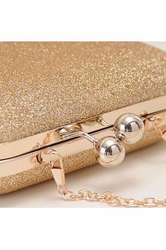 Leatherette Wedding / Special Occasion Clutches / Evening Handbags with Metal (More Colors)