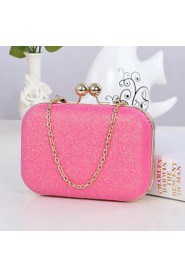 Leatherette Wedding / Special Occasion Clutches / Evening Handbags with Metal (More Colors)