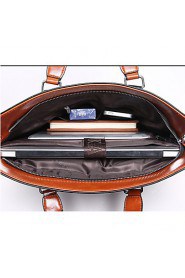 Men PU Messenger Shoulder Bag / Tote Blue / Black